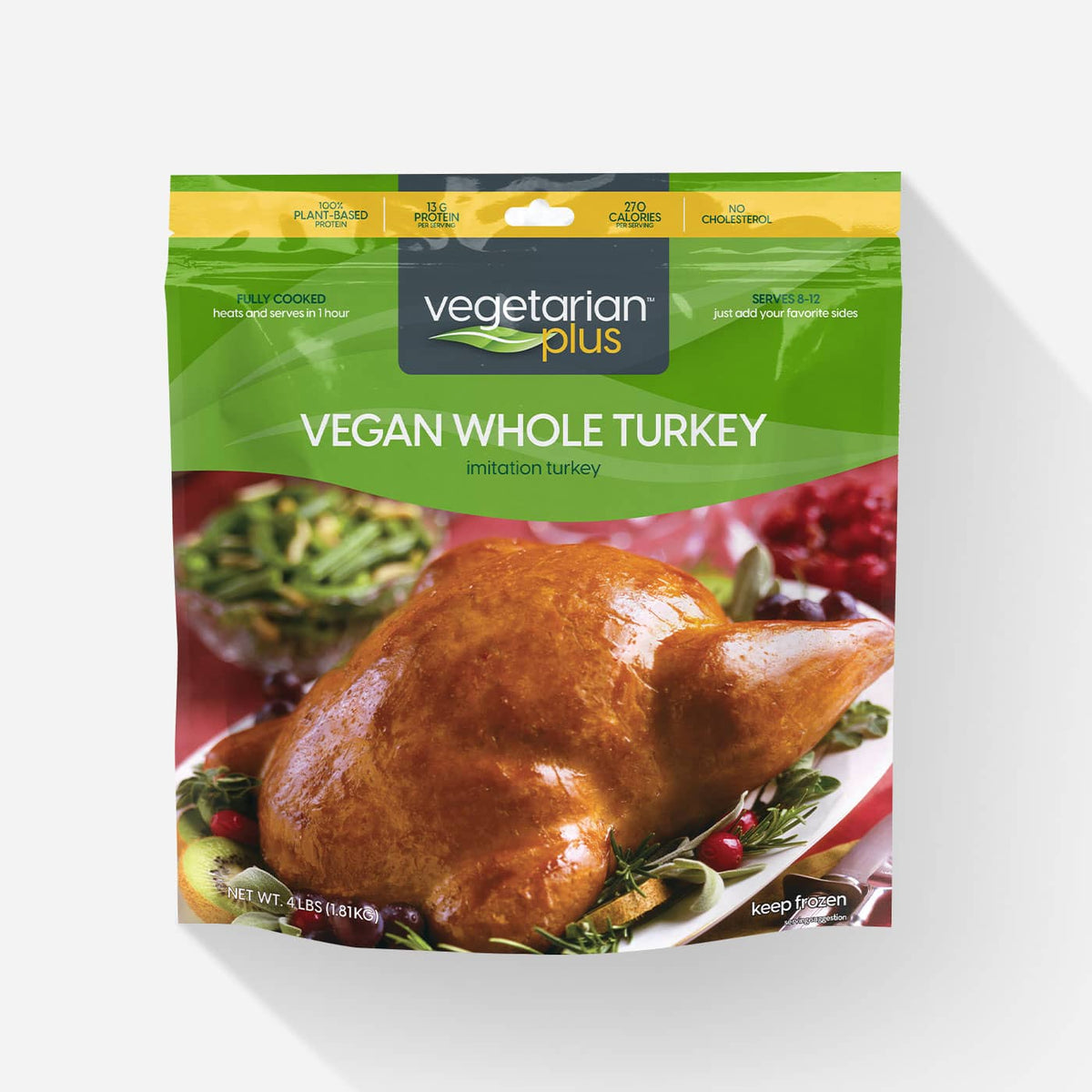Turkey NEW! Vegan Whole Turkey (No Stuffing & Gravy) – Myrtle Greens