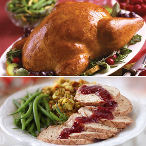 NEW! Vegan Whole Turkey (No Stuffing/Gravy) & Vegan Turkey Roll