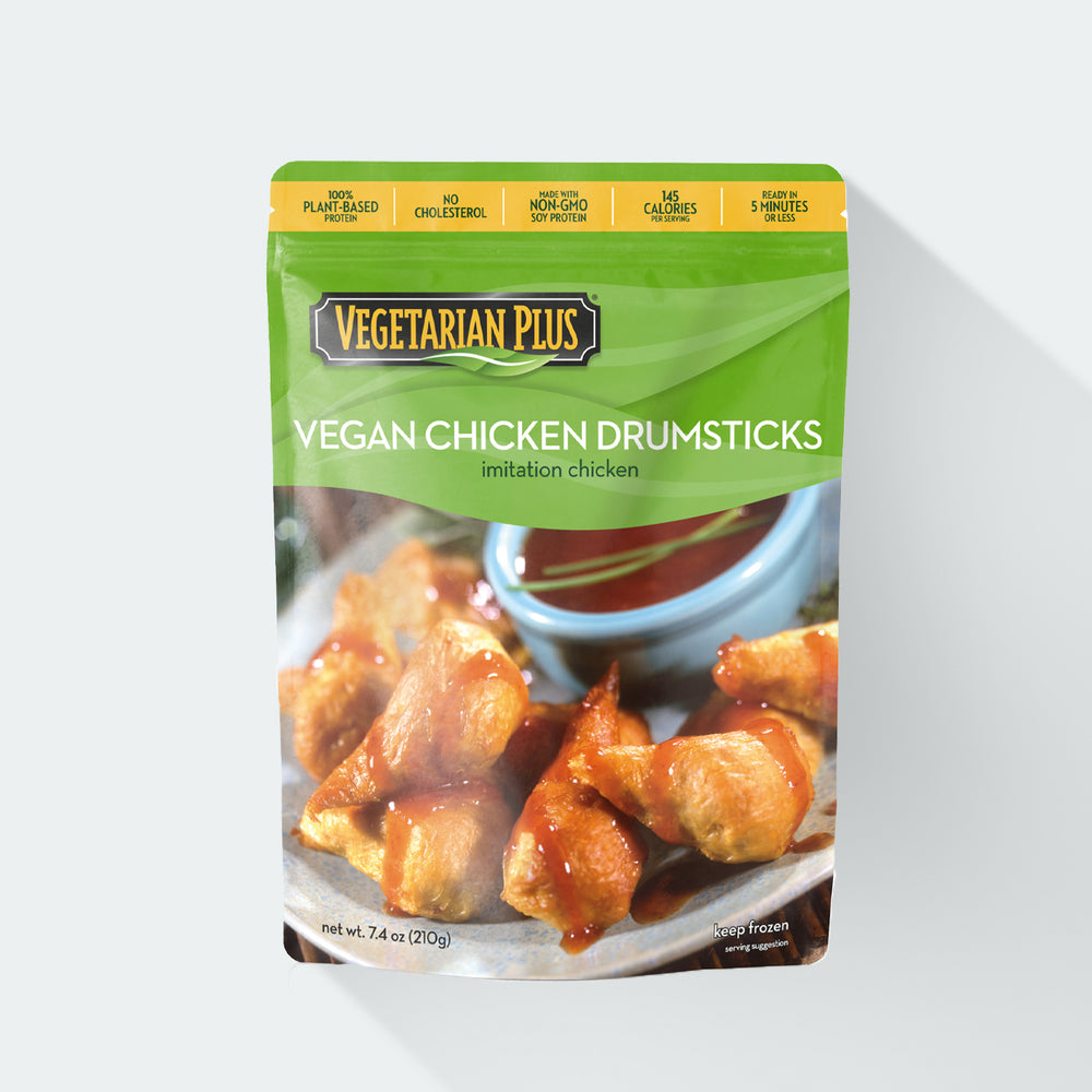 
	
    	Vegan Chicken Drumsticks (8-pack)
                      
